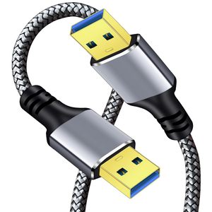 Cable USB 3.0 A a A macho de 1 pie, cable USB macho a macho de doble extremo - Product Image 1