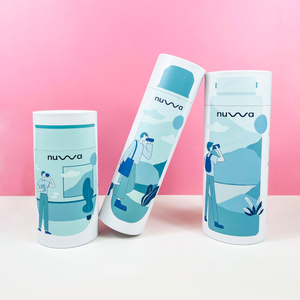 Chất lượng cao Sáng tạo thiết kế bao bì thể thao chai nước hộp tròn ống giấy Quà Tặng - Product Image 3