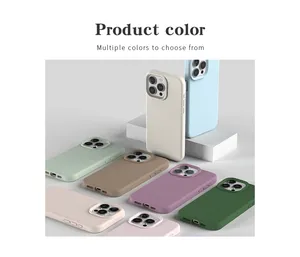 New Soft Cellphone Mobile Cover Silicone Phone Case For Iphone X 8 7 6 Plus 11 12 13 14 15plus 14 15pro Max CASE PHONE
