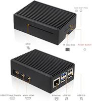 Boîtier de refroidissement passif en aluminium robuste AIsmartlink pour Raspberry Pi 5