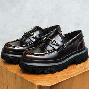 Zapatos Elevadores Invisibles de Cuero Vacuno Genuino de Alta Calidad para Hombre, Cómodos para Uso Diario, Anti-Fatiga, Aumentan la Estatura - Product Image 2