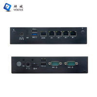 PC embarqué sans ventilateur Rockchip RK3568 1 WAN 4 LAN 2 COM RS232 485 422 4 Go LPDDR4 32 Go Ubuntu 20.04 Android 11 Mini PC industriel