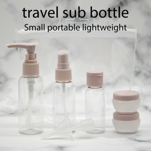 Le <span class=keywords><strong>voyage</strong></span> de soins de la peau met en bouteille la matière plastique d'emballage cosmétique de soin personnel - Product Image 2
