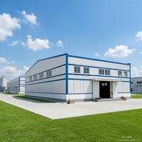 Bâtiment d'atelier à structure en acier multi-voûtes avec système de poutrelles de toiture, hangar industriel