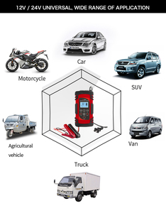 Automatic Portable <strong>Car</strong> <strong>Battery</strong> <strong>Charger</strong> 12V 24V Motorcycle Pulse Repair <strong>Trickle</strong> <strong>Charger</strong> <strong>for</strong> GEL AGM Lead Acid <strong>Battery</strong> - Product Image 6