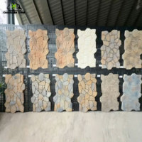 Carrelage en PU léger et écologique de style pierre, épaisseur 100 mm, pour la décoration murale