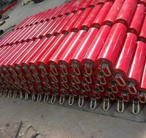 Factory Supply Mining Kohle förderband Rollen gruppe Halterung Rücklauf führung Förder rolle - Product Image 2