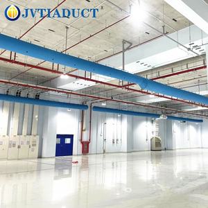 Sistema de Distribución de Aire HVAC Flexible de Diseño Industrial, <span class=keywords><strong>Conductos</strong></span> <span class=keywords><strong>Textiles</strong></span> para Ventilación Exterior y Calefacción para Uso en Hospitales y Escuelas - Product Image 3