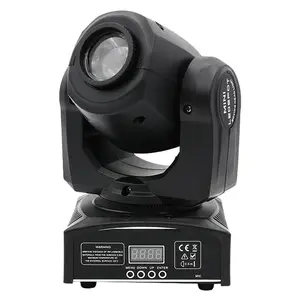 Pro Light 60W Spot Led Moving Head with 3-facet Prism DMX Control Party Bar Lighting