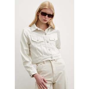 Chaqueta Gabardina Stone para Mujer, Minimalista, Manga Larga, Tejida, Primavera, Talla XS - Product Image 2