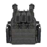 Gilet tactique de style mode pour l'extérieur, respirant, camouflage, système MOLLE, libération rapide, imperméable, sac de gilet tactique