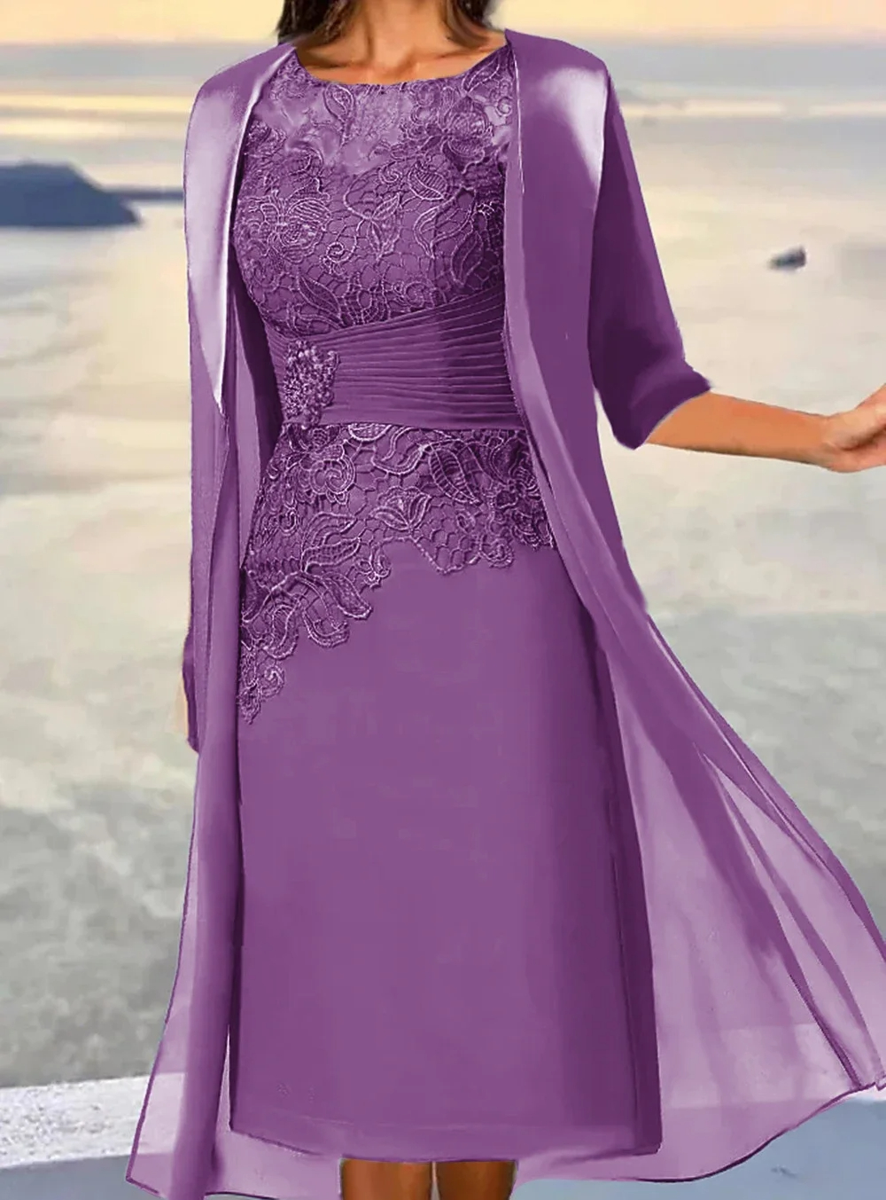 Wholesale mother of the bride dress mother of the bride wear mother of the groom dresses,2 Pieces
