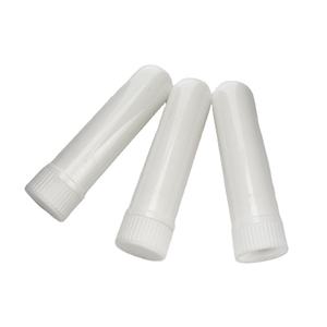 Tubo inhalador <span class=keywords><strong>nasal</strong></span> PP en blanco de grado médico blanco con mecha para aceite medicado de China - Product Image 1
