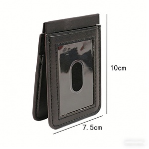 Portefeuille magique Boshiho Flick pour homme et femme, portefeuille minimaliste avec porte-cartes RFID, portefeuille fin en cuir - Product Image 2