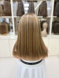 Pelucas de Cabello Humano Virgen al Por Mayor con Frente de Encaje Suizo HD, Transparentes y Transpirables, con un Aspecto Natural sin Pegamento - Product Image 4