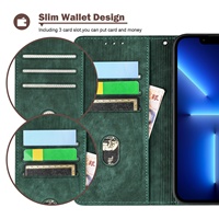 Étui de téléphone en cuir PU avec porte-cartes magnétique rétro classique pour OnePlus 15 13 13T 13R