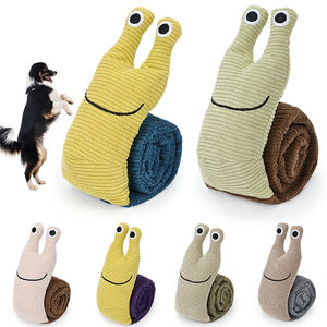 Diseño de Caracol mágico, juguetes duraderos para perros, entrenamiento IQ, juguete para morder perros, papel de pana de moda para mascotas jugando empaquetado en bolsa - Product Image 4