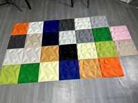 Panneaux acoustiques hexagonaux 3D MyWall 30x30cm en PET, carreaux muraux colorés insonorisants pour chambre, salon et studio de musique