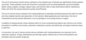 Usmilepet ชุดสายสวนหลอดเลือดแดงส่วนกลาง8ชิ้น5Fr(1.7มม.) * 13มม. เซ็ตสายสวนหลอดเลือดดำส่วนกลางสำหรับสัตว์เลี้ยง - Product Image 6