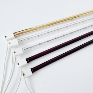 Lâmpada de Aquecimento Circular de Tubo de Quartzo Flexível, Lâmpada Halógena Infravermelha 2kw 2400w 3000w 3600w - Product Image 2