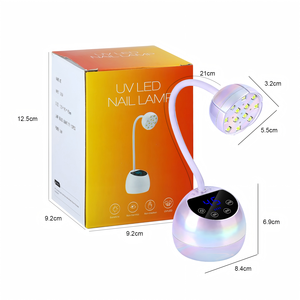 Lampe UV LED à induction transfrontalière pour capsules d'ongles, anti-jaunissement, séchage rapide, rechargeable, pour le durcissement du gel, OEM ODM, vente en gros usine, pour salons - Product Image 5