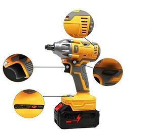 <span class=keywords><strong>Avvitatore</strong></span> Elettrico Portatile Industriale ad Alta Potenza con Motore Brushless, Alta Coppia, Batteria al Litio e Set Wireless - Product Image 2