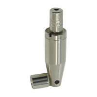 Clip de câble en cuivre/laiton réglable, nouvelle conception, tailles personnalisables, finition nickel/chrome/noir, OEM, pour câble