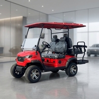 Voiturette de golf électrique Club Car 4 places, buggy tout-terrain, 60V 5KW, certifiée DOT EEC CE, 30-50 km/h, autonomie 90 km, poids à vide 500 kg