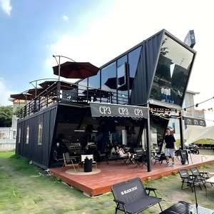 Casa Contenedor Prefabricada <span class=keywords><strong>de</strong></span> Bajo Consumo <span class=keywords><strong>de</strong></span> 20 pies, Rentable, Fácil <span class=keywords><strong>de</strong></span> Transportar y Montar, con Certificación CE ISO9001, para Oficinas <span class=keywords><strong>de</strong></span> Empresas en el Sudeste Asiático - Product Image 3