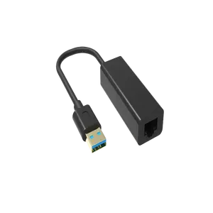 原始设备制造商1080P 60hz USB 3.0至RJ45以太网转换器10/100/1000 Mbps千兆以太网适配器，支持PXE升压功能