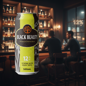 Cerveza en Lata de 330 ml y 500 ml, Marca Privada OEM, 12 % vol., 16 % vol., 18 % vol., 21 % vol., Cerveza con Alto Contenido de Alcohol, Cerveza Extra Fuerte, Cerveza Lager de Grano Puro - Product Image 2