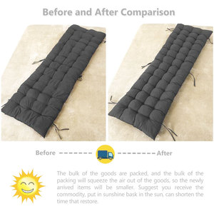Alfombra de Jardín, Patio, Tumbona, Relajante, con Cojín Grueso, Promueve el Sueño, Suave y Cómoda, para Interiores, Exteriores, Playa, Camping - Product Image 6