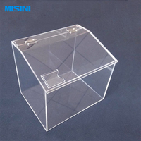 Boîte de présentation en acrylique transparente sur mesure pour figurines, modèles réduits de voitures, jouets, personnalisable, légère