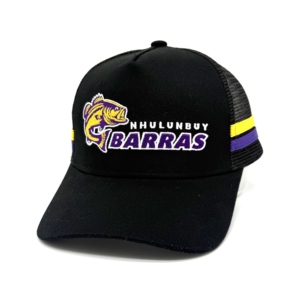 <span class=keywords><strong>Casquette</strong></span> de baseball trucker respirante et ajustable avec logo de poisson personnalisé, dos en maille, pour la pêche en extérieur - Product Image 2