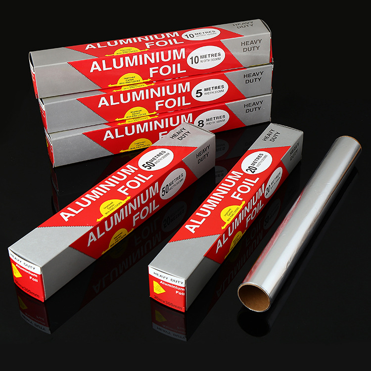 2022 алюминиевая фольга хорошего качества для пищевых продуктов, кухонная упаковочная бумага