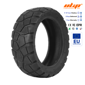 Neumático Aoxing 80/50-6.5 todoterreno de 10 pulgadas sin cámara para scooter eléctrico, neumático de caucho para todo terreno sin cámara 80/50-6.5 - Product Image 1