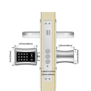 TT <span class=keywords><strong>Lock</strong></span> Khóa Kỹ Thuật Số Thông Minh Thay Thế Xi Lanh Ứng Dụng Không Chìa Điều Chỉnh Được Bằng Ứng Dụng - Product Image 4