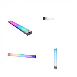 Rgb Ambient Magnetic <b>Light</b> <b>Led</b> Strip Touch Control Colorful Party Fill <b>Light</b> For Wardrobe Home Decor - Product Image 4