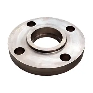 High Quality Supply Sch 40 Black Welded Steel Pipe Fitting Flange Threaded Casting Di Flange