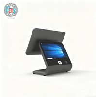 Terminal POS con Pantalla Táctil de 15.6 Pulgadas Personalizado, Android/Windows, Solución de Software Gratuita para Restaurantes, WiFi/Bluetooth, Caja Registradora