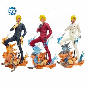 Un pezzo LX Sanji doppia ali nero gamba GK risonanza <span class=keywords><strong>serie</strong></span> figura modello Anime decorazione all'ingrosso - Product Image 1