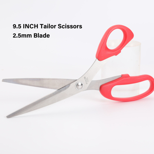 9.5" Plastic Grips Stainless Steel <b>Sewing</b> Fabric Cutting Scissors setsewing scissors <b>set</b> - Product Image 2