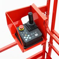 Harga Pabrik Platform Kerja Udara Scissor 6-14m, Platform Lift Scissor Elektrik Self-Propelled Dengan Alas Kokoh