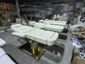 Tufted 3 4มอเตอร์ฐานทองที่ทันสมัยไฟฟ้าเครื่องสำอางบนใบหน้าเตียงขนตาเตียงนวดสปาทางการแพทย์ - Product Image 3