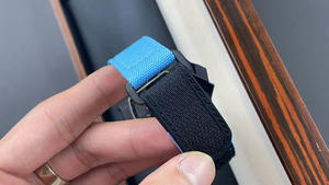 Montre mécanique unisexe de luxe avec cristal saphir, fibre de carbone, 43 mm, style sport bleu, cadran à aiguilles, haute qualité, bracelet de 20 mm - Product Image 4