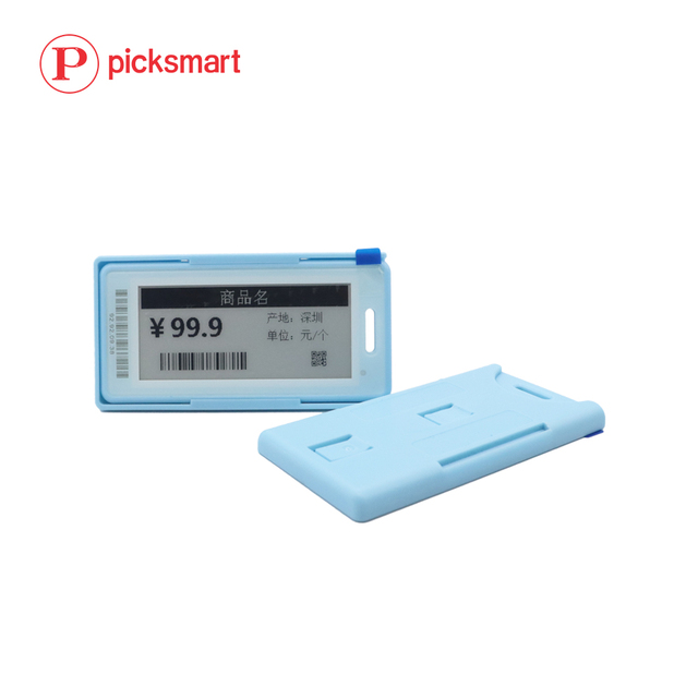 2.9 Inch Batteryless Ultra-Thin Price Tags E-Ink Passive Card Electronic Shelf Label Customized NFC Card