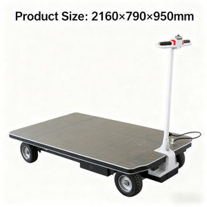 Accu Aangedreven Pallettruck Elektrische Handtrolley Met Voor Handkarren En Trolleys Magazijnlogistiek - Product Image 3