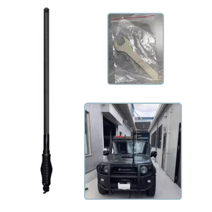 เสาอากาศสื่อสารแบบสปริง 73 ซม. คุณภาพดี 4755 SUV ออฟโรด 144/430MHz 136-174MHz 400-470MHz 698-2700MHz 477MHz CB ขนาด 5.5 มม. - Product Image 3