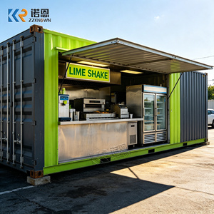 Camion de restauration de shawarma de qualité professionnelle, cuisine mobile certifiée CE pour la vente de kebab, remorque de traiteur - Product Image 5