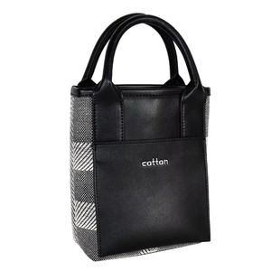 Bolsos tote jacquard personalizados para mujer, bolsos tote de punto personalizados con asas de transporte y correas para el hombro para branding - Product Image 4